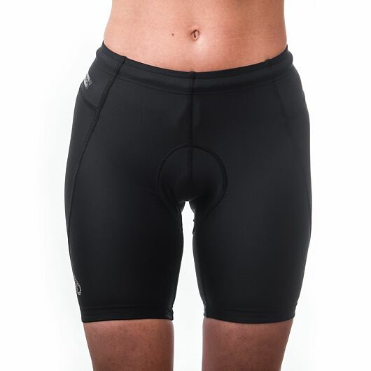 Pantaloncini da ciclismo da donna Sensor Cyklo Entry True Black