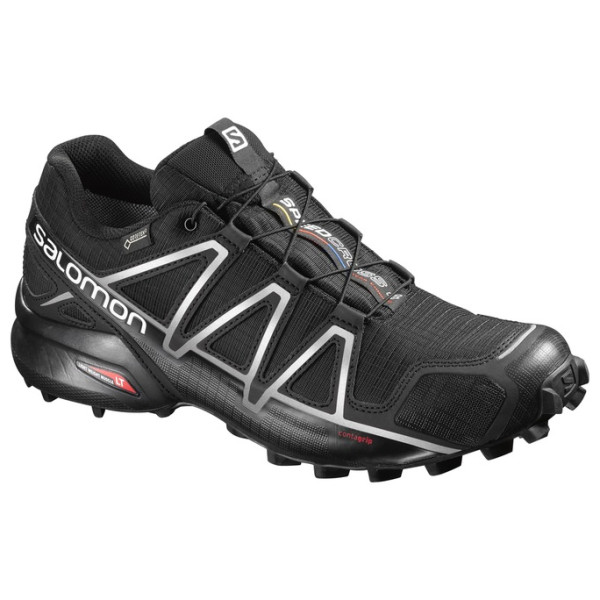 Scarpe da uomo Salomon Speedcross 4 GTX® nero/argento Black/Black/SilverMetallicX