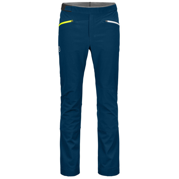 Pantaloni da uomo Ortovox Col Becchei Pants M blu petrol blue