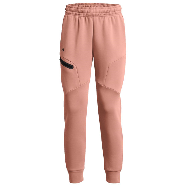 Pantaloni da tuta da donna Under Armour Unstoppable Flc Jogger rosa CanyonPink/Black