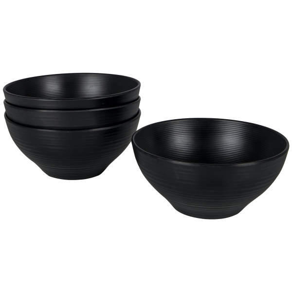 Set di ciotole Bo-Camp Orville - 4ks nero Black