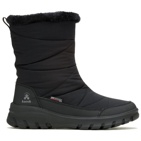 Stivali invernali da donna Kamik Snowdon Zip nero BLK