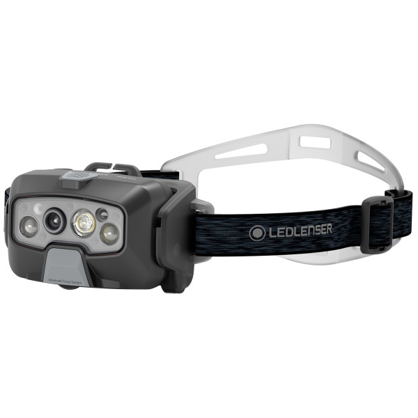 Lampada frontale Ledlenser HF8R Core nero black