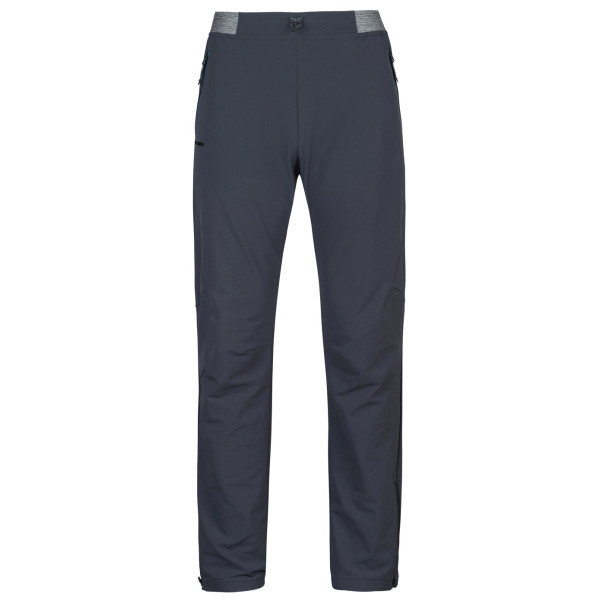 Pantaloni softshell da uomo Hannah Avery nero/grigio Anthracite