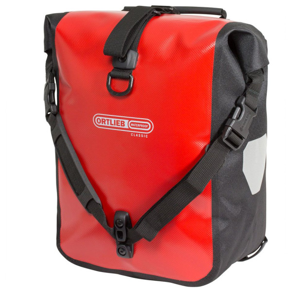 Borsa per portapacchi da bicicletta Ortlieb Sport-Roller rosso RedBlack