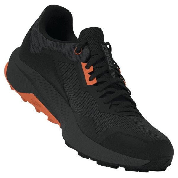 Scarpe da corsa da uomo Adidas Terrex Trailrider nero/arancio Gresix/Grefou/Impora