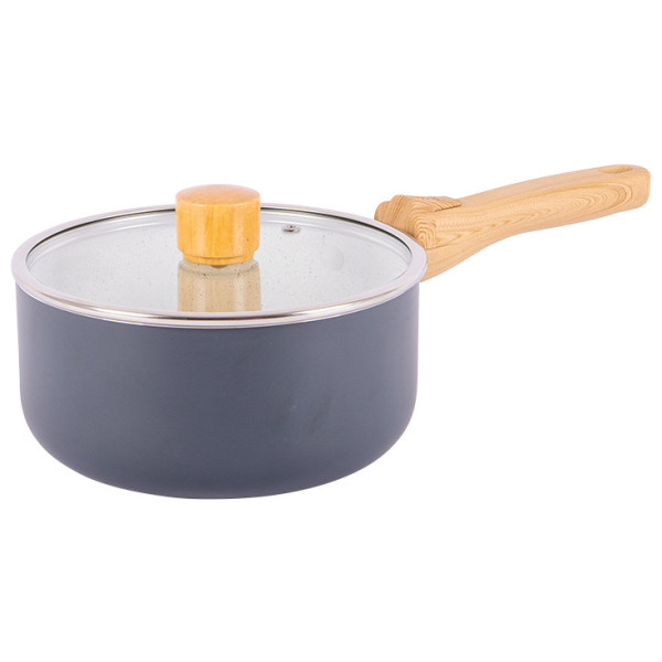 Pentola Bo-Camp Saucepan Quayside Ø18 grigio/marrone Grijs