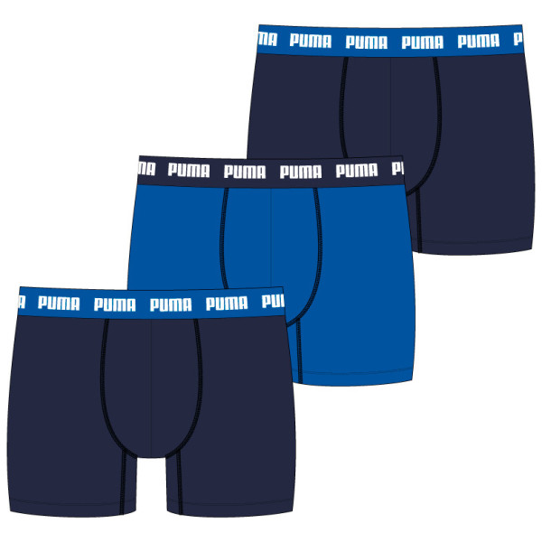 Boxer da uomo Puma Everyday Boxers 3P blu Blue Combo