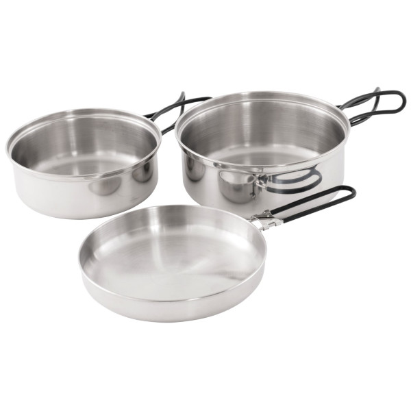 Stoviglie Easy Camp Tour Cook Set argento