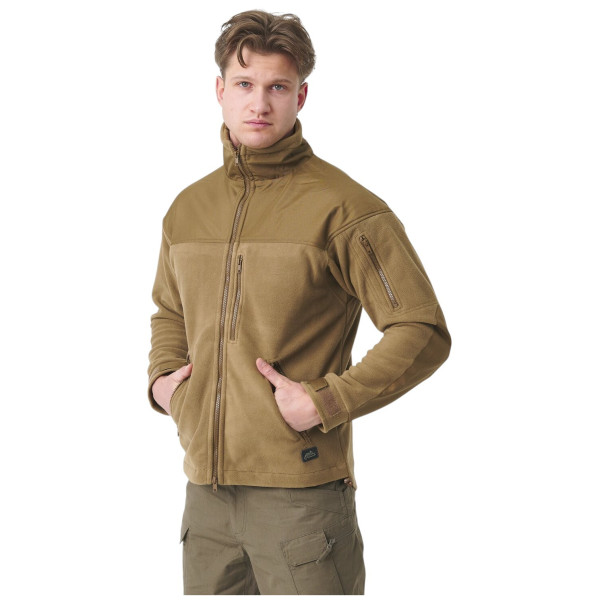 Giacca da uomo Helikon-Tex Classic Army Jacket - Fleece marrone chiaro Coyote