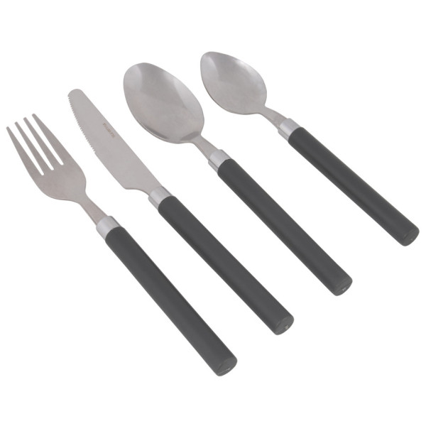 Set di posate Bo-Camp Cutlery set 16 pcs grigio Grey