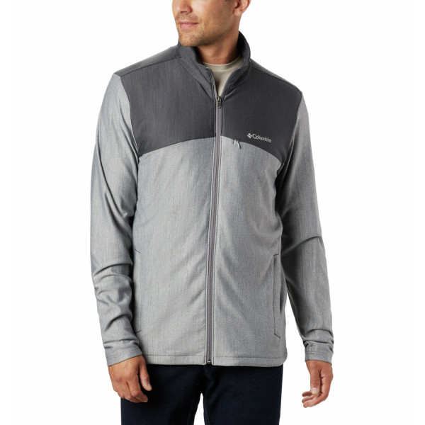 Giacca da uomo Columbia Maxtrail Midlayer Fleece grigio CityGrayShar