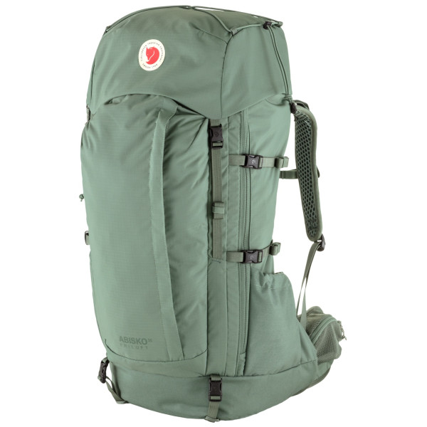 Zaino da trekking Fjällräven Abisko Friluft 35 verde chiaro Patina Green