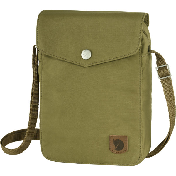 Borsa a spalla Fjällräven Greenland Pocket verde chiaro Foliage Green