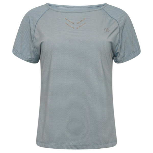 Maglietta da donna Dare 2b Cyrstallize Tee blu/grigio Bluestone