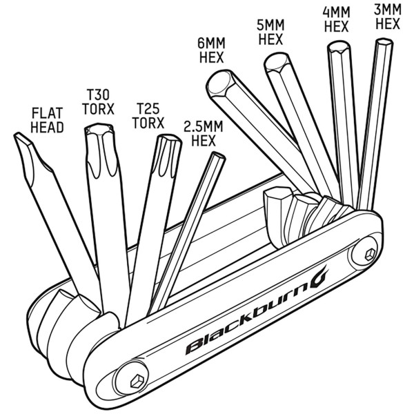 Attrezzi Blackburn 8 Mini Tool