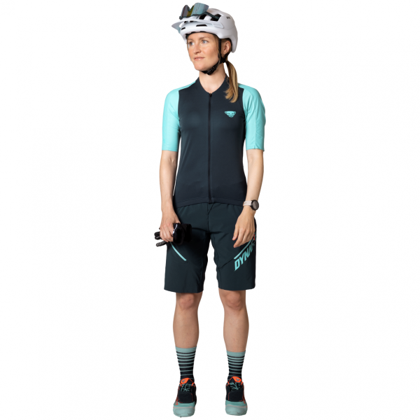 Maglietta da ciclismo da donna Dynafit Ride Light S/S Fz Jersey W