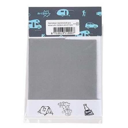 Kit di riparazione Bo-Camp Repair canvas grigio Grey