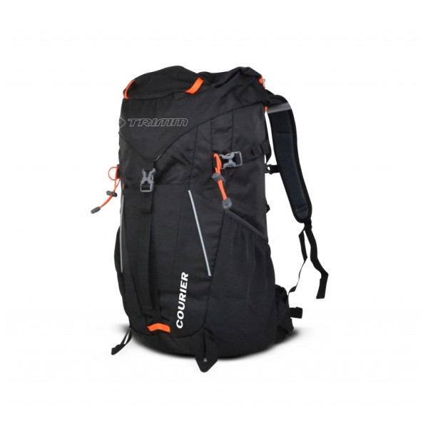 Zaino Trimm Courier 35l nero/arancio Black/Orange