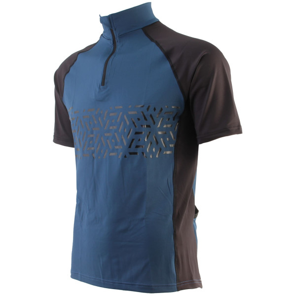 Maglia da ciclismo da uomo Axon Nippon blu modrá