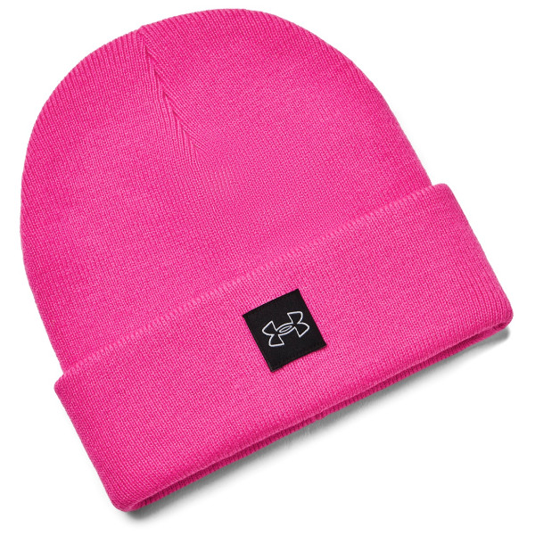 Cappello da donna Under Armour Halftime Cuff rosa chiaro Rebel Pink / Black / White