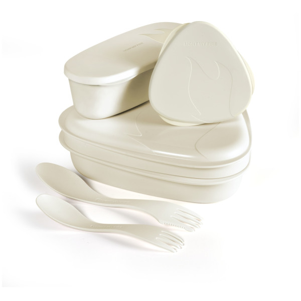 Set di stoviglie Light My Fire LunchKit 2.0 beige cream