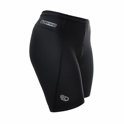 Pantaloncini da ciclismo da donna Sensor Cyklo Entry True Black nero