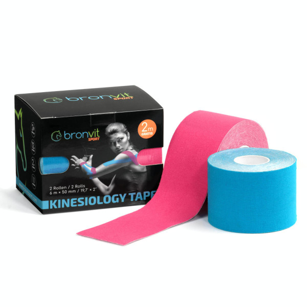 Nastro kinesiologico BronVit Sport Kinesio Tape set