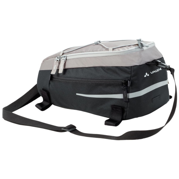 Borsa per portapacchi da bicicletta Vaude Silkroad M nero/grigio Black