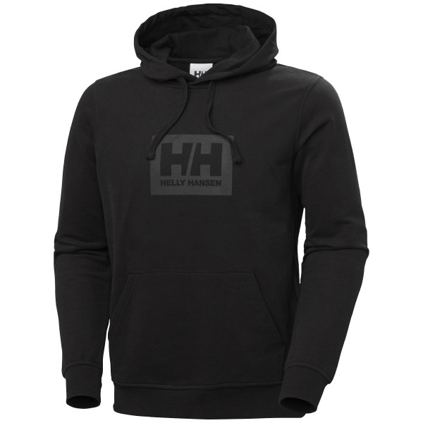 Felpa da uomo Helly Hansen Hh Box Hoodie nero Black