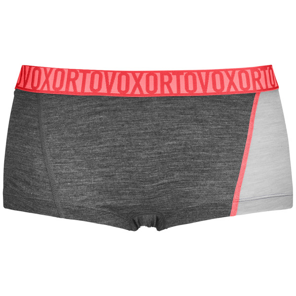 Boxer da donna Ortovox 150 Essential Hot Pants W grigio/rosa Dark Grey Blend