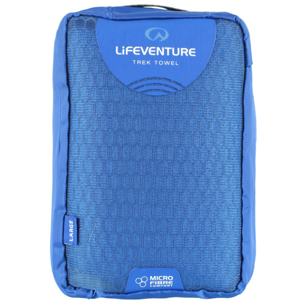 Asciugamano LifeVenture MicroFibre Trek Towel Large blu Blue