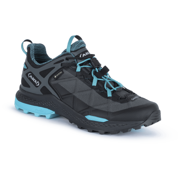 Scarpe da trekking da donna Aku Rocket Dfs Gtx W'S nero/blu Black/Turquoise