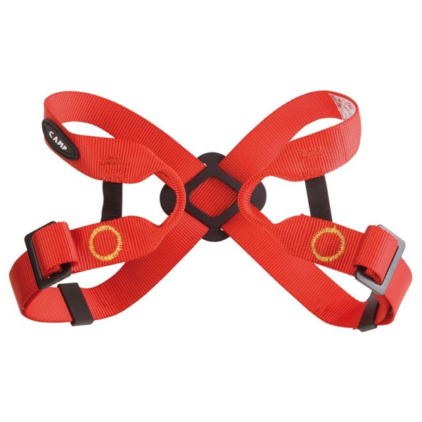 Imbracatura da arrampicata per bambini Camp Bambino Chest rosso red