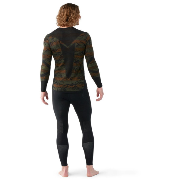 Maglietta funzionale da uomo Smartwool M Intraknit Thermal Mrn Bl Pattern Crew