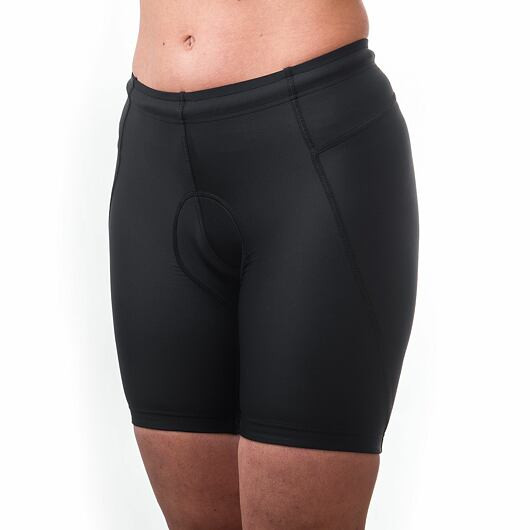 Pantaloncini da ciclismo da donna Sensor Cyklo Entry True Black