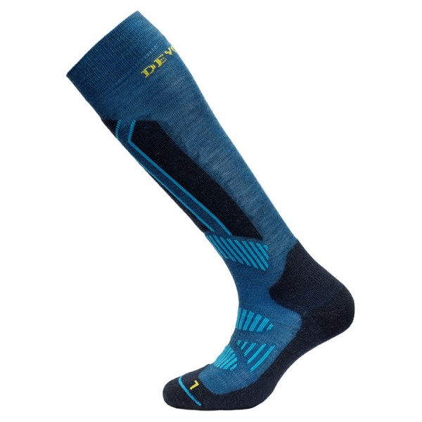 Calze Devold Alpine Sock blu/nero Skydiver