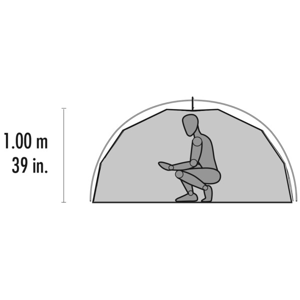 Tenda da trekking MSR Elixir 1