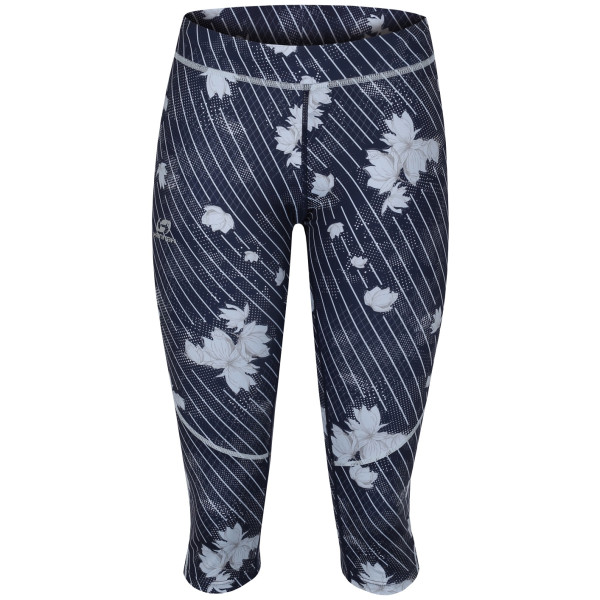 Leggings 3/4 da donna Hannah Relay blu scuro night sky