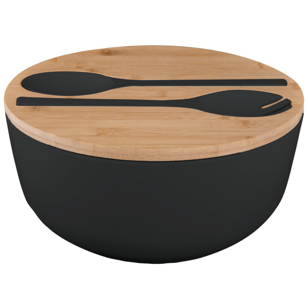 Insalatiera Brunner Salad Bowl Greenkick nero