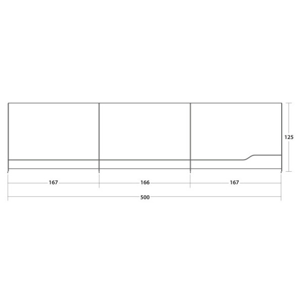 Supplemento per la tenda Outwell Oklahoma Windscreen