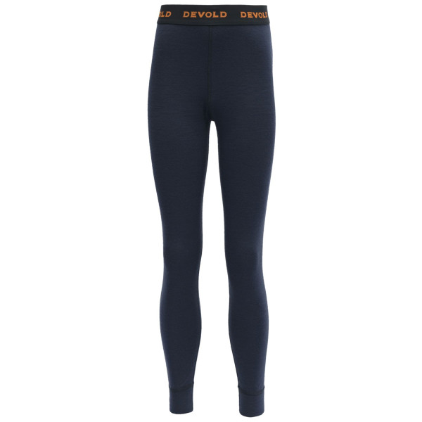 Mutande sportive per bambini Devold Duo Active Junior Long Johns grigio scuro Ink