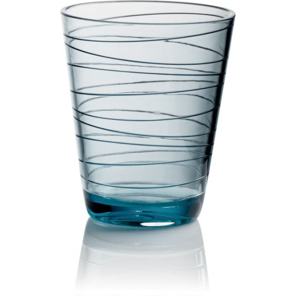 Bicchiere Brunner Onda glass 30 cl blu