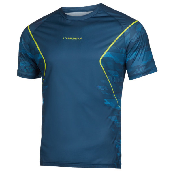 Maglietta da uomo La Sportiva Pacer T-Shirt M blu Storm Blue/Maui