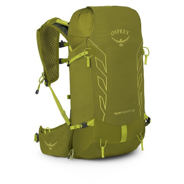 Zaino da trekking Osprey Talon Velocity 20 verde matcha green/lemongrass