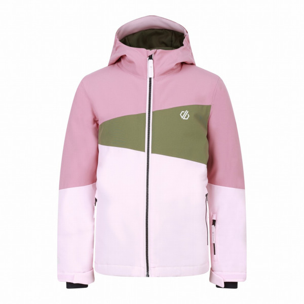 Giacca invernale per bambini Dare 2b Steazy II Jacket rosa/verde DstRo/OlvGrn