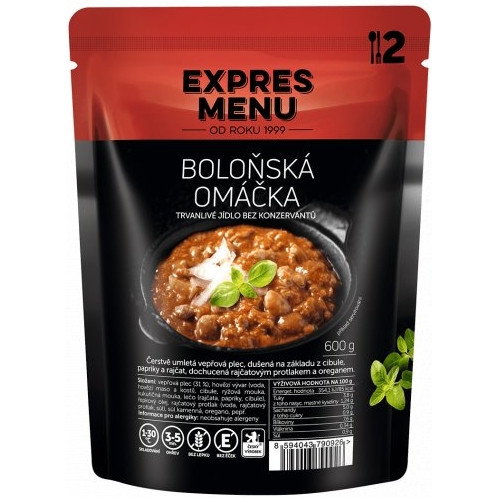 Pasto pronto Expres menu Ragù alla bolognese 600 g