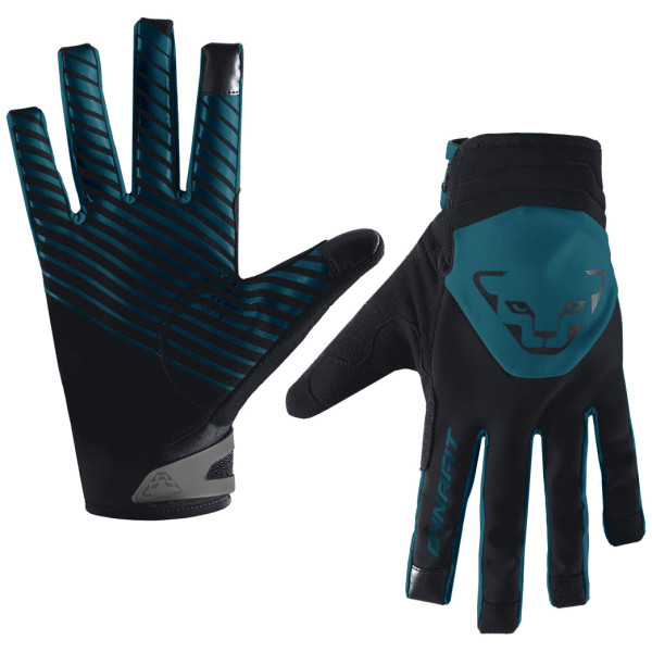 Guanti Dynafit Radical 2 Softshell Gloves nero/blu storm blue/0910