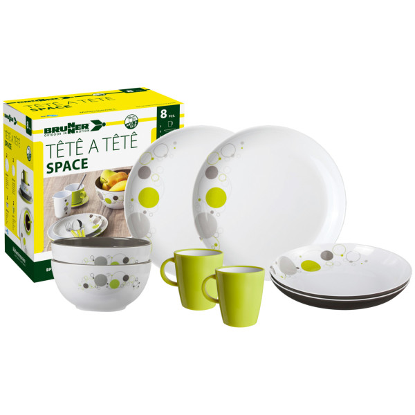 Set di ciotole Brunner Set tête-à-tête Space 8 pcs