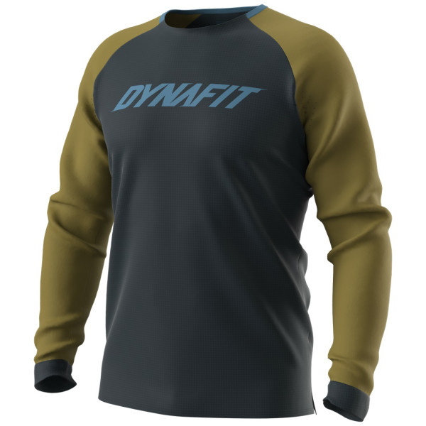 Maglietta funzionale da uomo Dynafit Ride L/S M khaki/nero 3011 - blueberry ARMY/5470